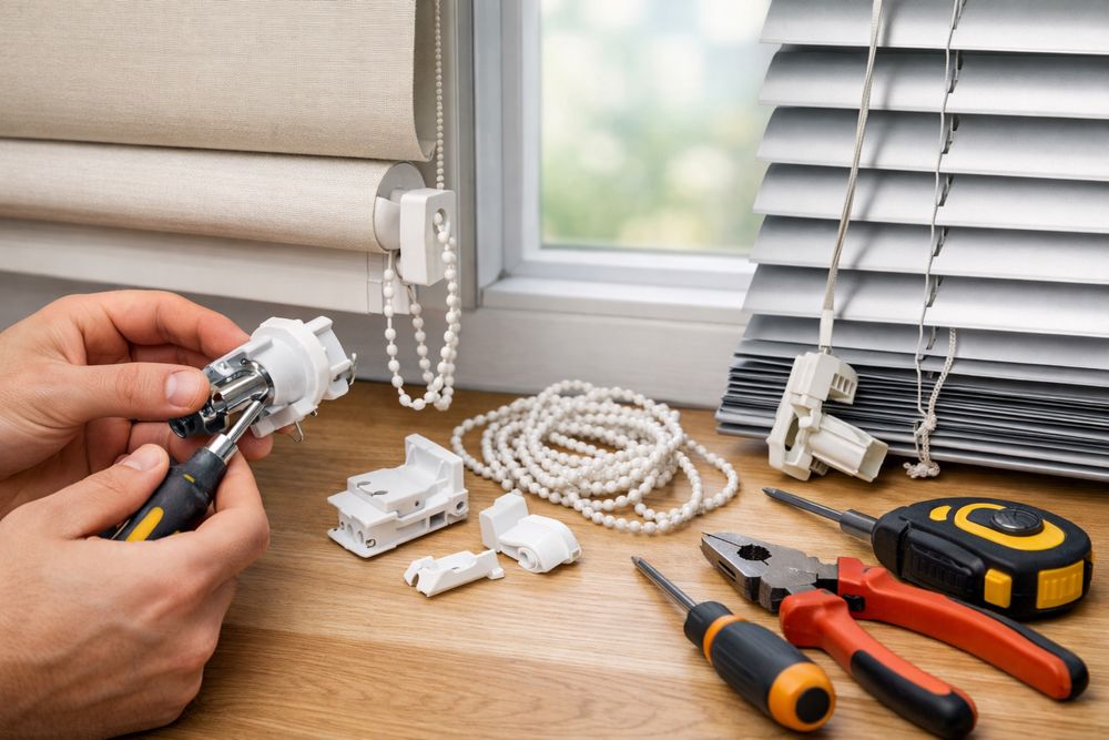 Ремонт ролл штор жалюзи в Астане !