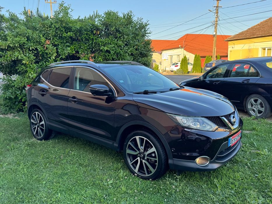 Nissan Qashqai 1.6 DCI TEKNA 2015 AUTOMAT 360°  PIELE NAVI VISINIU 9350€