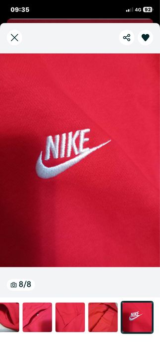 Treining nike xxl rosu