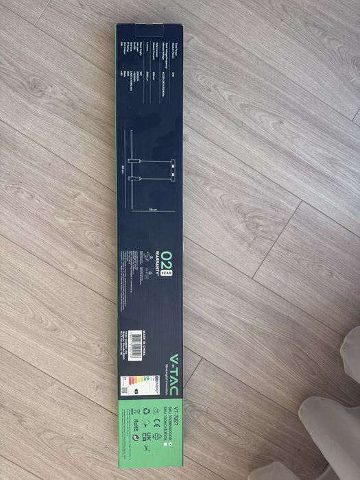 LED Пендел LED/19W/230V 4000K черен
