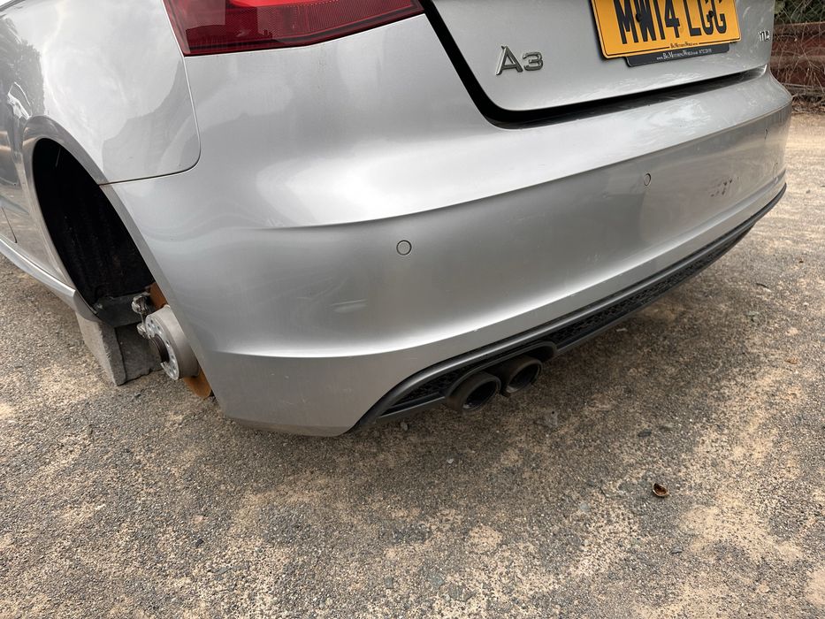 Задна брон от ауди а3 8в / audi a3 8v s line