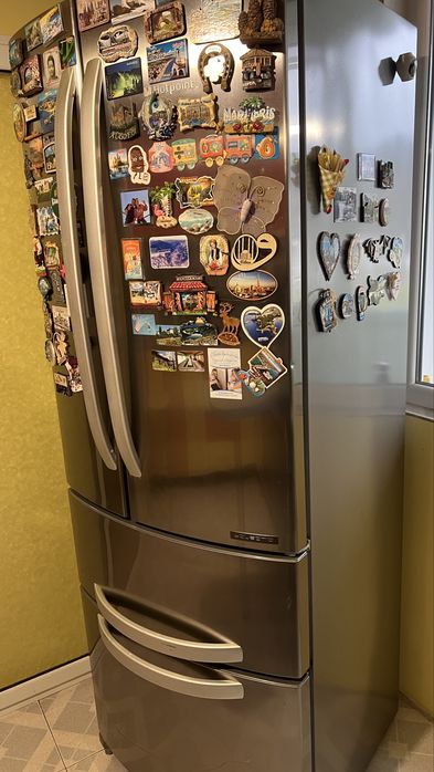 Хладилник  Хотпойнт /Hotpoint/ (Голям) Inox, Total No Frost