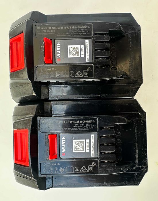 Wurth Li 18V/5.0Ah W-Connect - Акумулаторна батерия 18V 5.0Ah 2023г.
