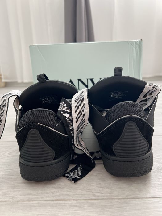 Lanvin Curb Reflective Black 43