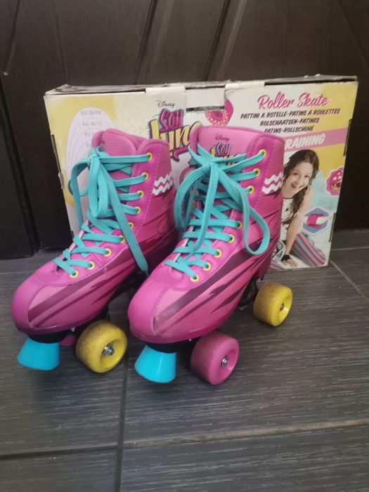 Ролкови кънки Соу Луна Soy Luna 34/35 н. в отлично състояние