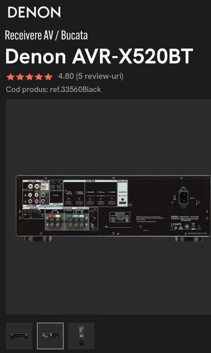 Denon AVR-X520BT