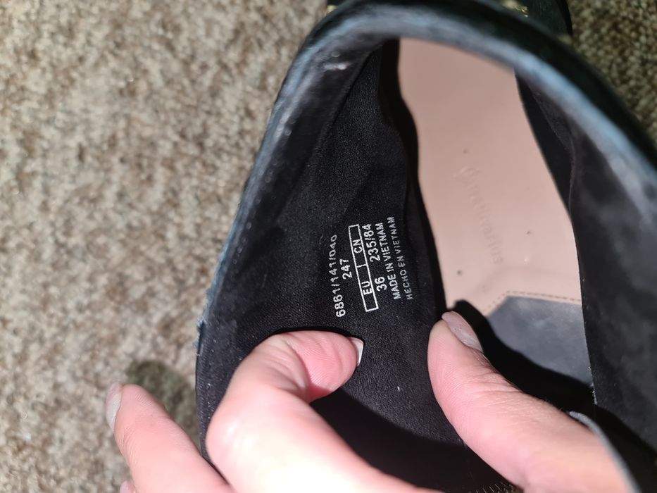 Botine de  piele Stradivarius