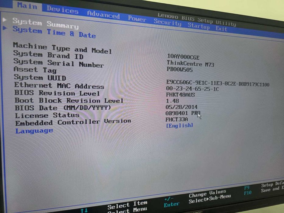 Мини компютър Lenovo ThinkCentre M73 Tiny