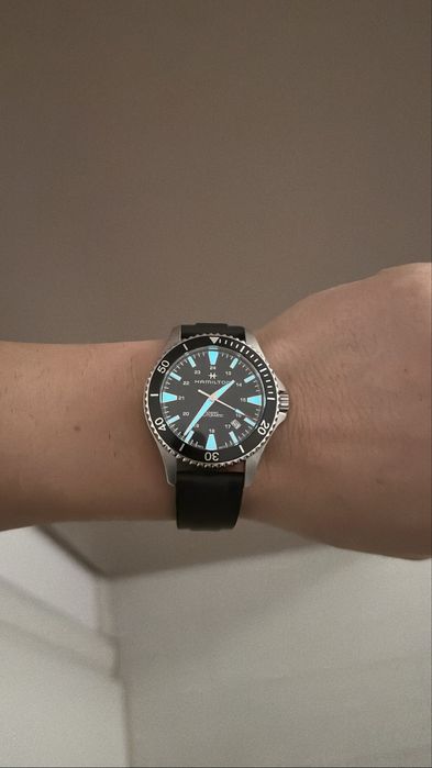 Ceas Hamilton Khaki Navy Scuba Automatic - full set