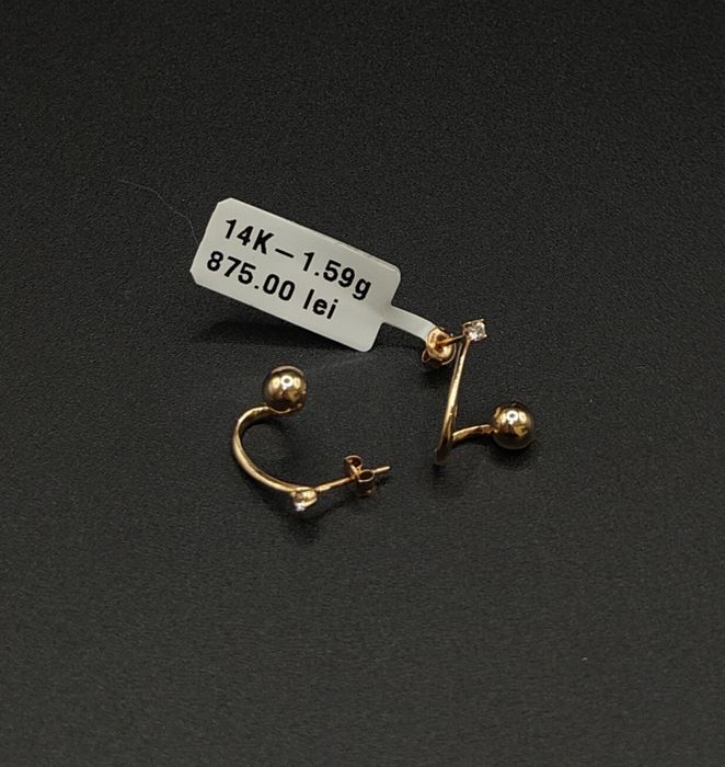 Cercei aur 14k 1.59gr