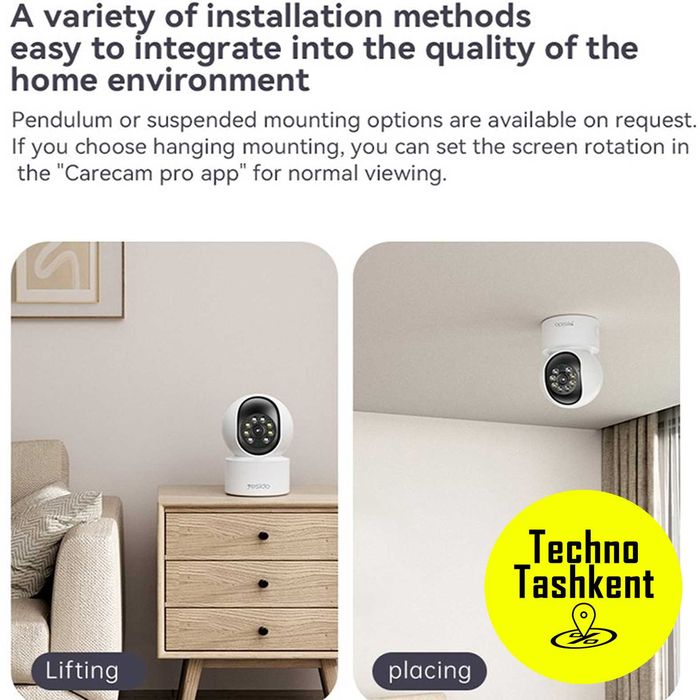 Yesido KM10 HD двусторонняя, голосовая, интеллектуальная камера Wi-fi