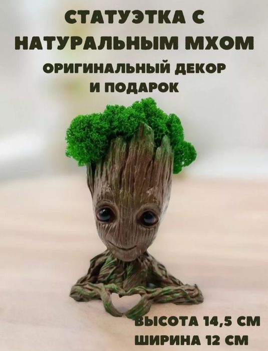 Оригинальный  подарок кашпо