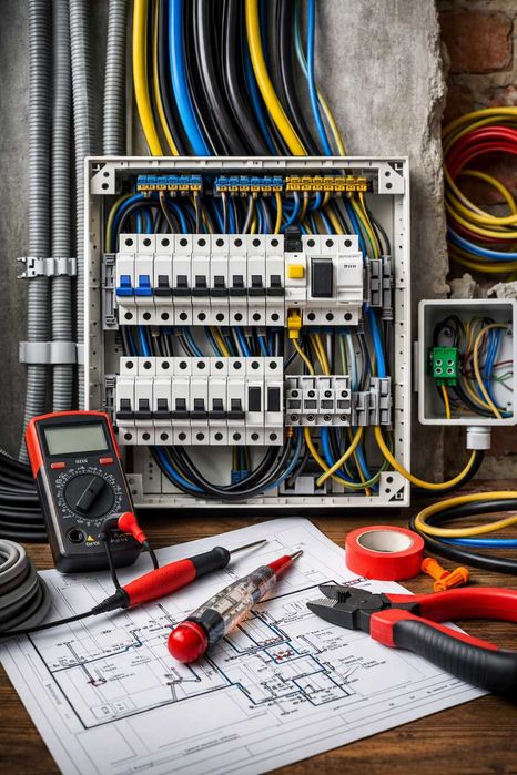 Electrician–instalații electrice case și apartamente | Nou & Renovare