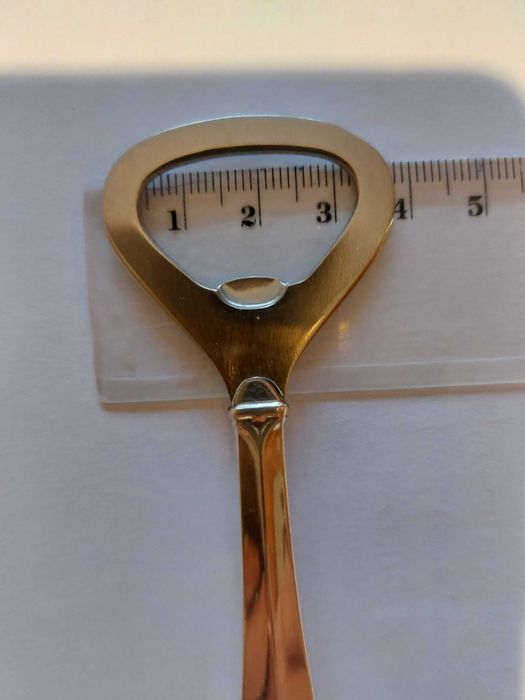 Desfăcător sticlă cu mâner argint