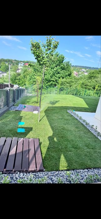Amenajari gradini, spatii verzi, sisteme de irigat  ,  scarificare