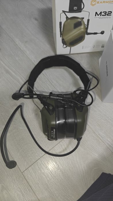 Căști antifonice active Earmor M32 + microfon , antifoane