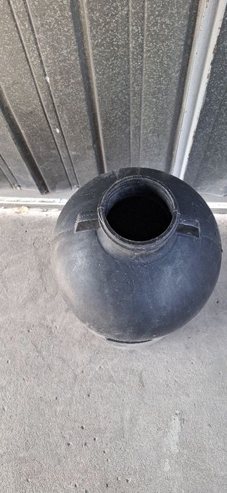 Бочка пластиковая чёрная