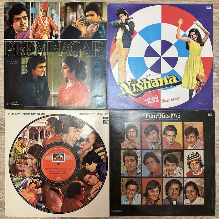 Индийские виниловые пластинки