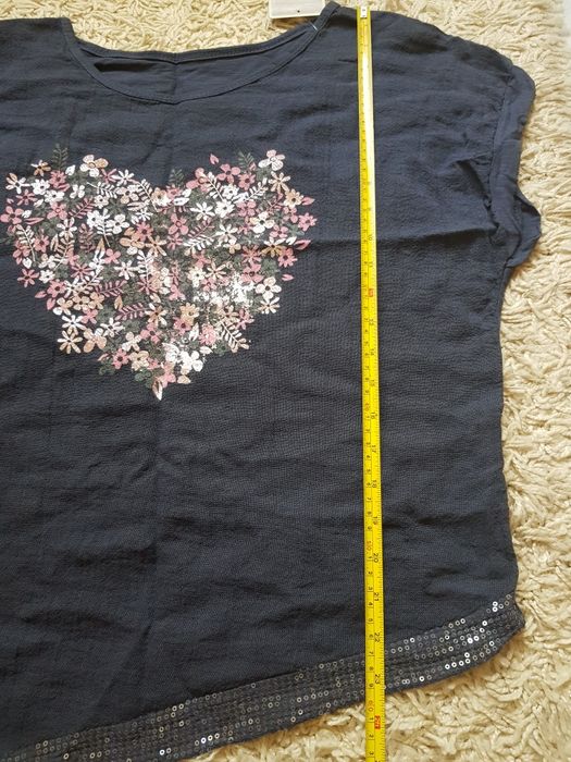 Дамска блуза, нова, лен, тениска