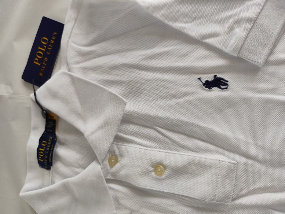 Tricou Polo Ralph Lauren - Marimea S - Alb