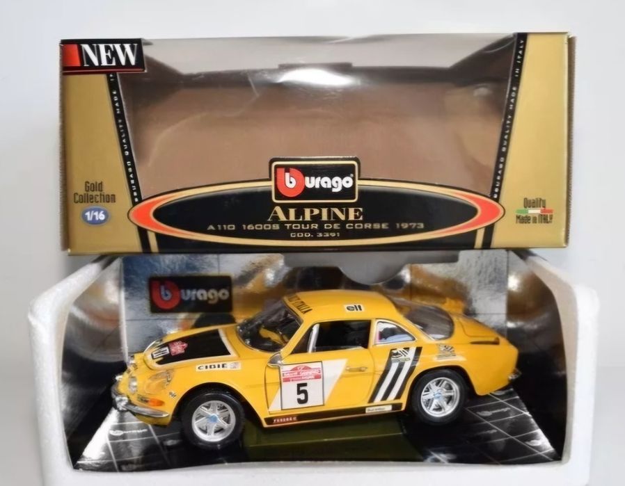 Machete Renault Alpine A110 1600 RALLY set