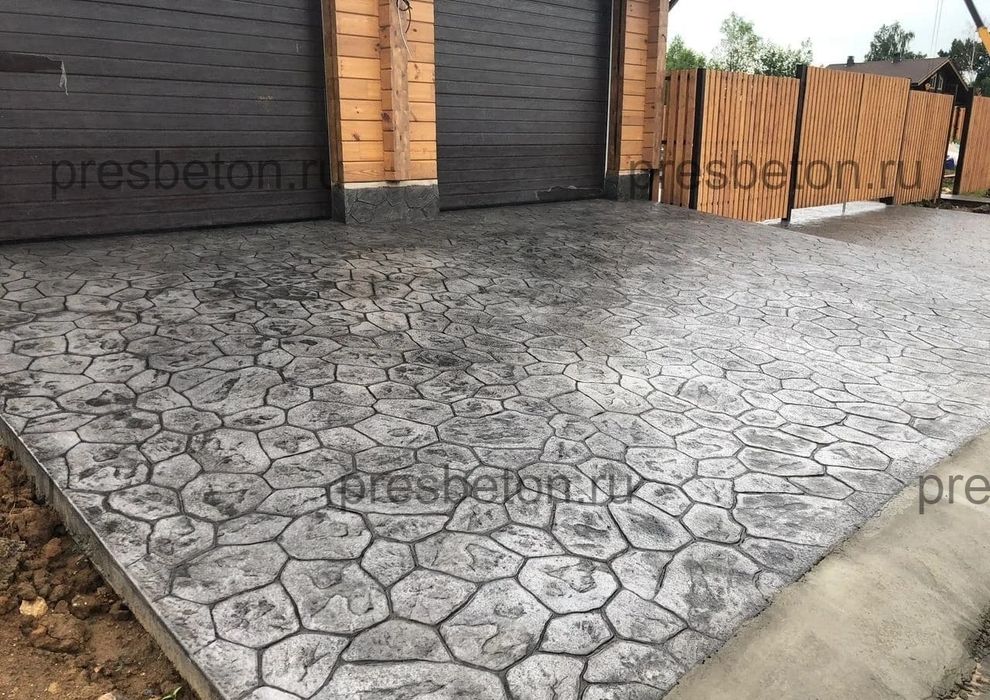 Печатный Бетон от BruKst