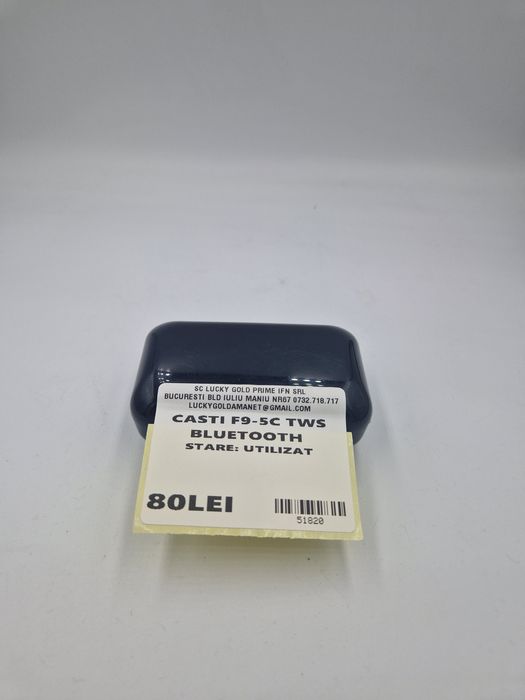 Casti F9-5C TWS Bluetooth GARANTIE ! #51820