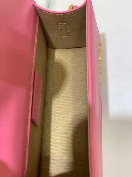 Geanta Jacquemus Le Bambino Roz - Piele Naturala