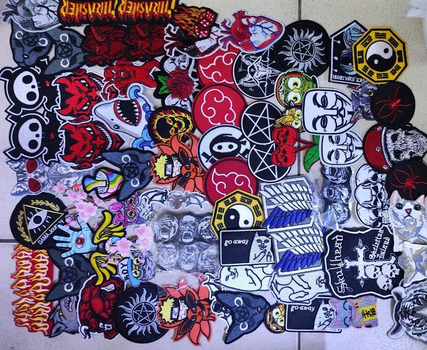 Нашивки, патч и наклейка на одежду, значки , шеврон