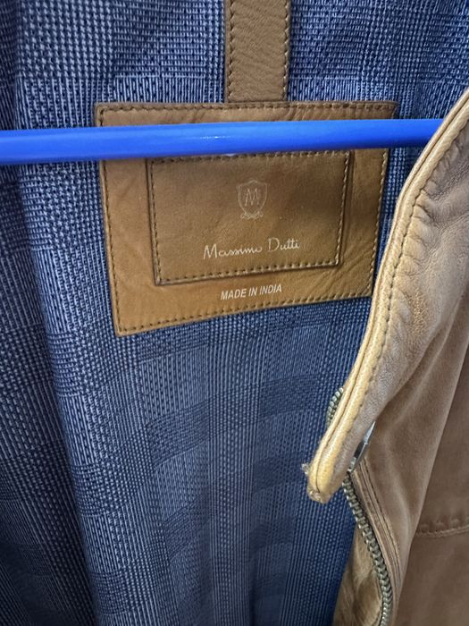 Geaca piele Massimo Dutti