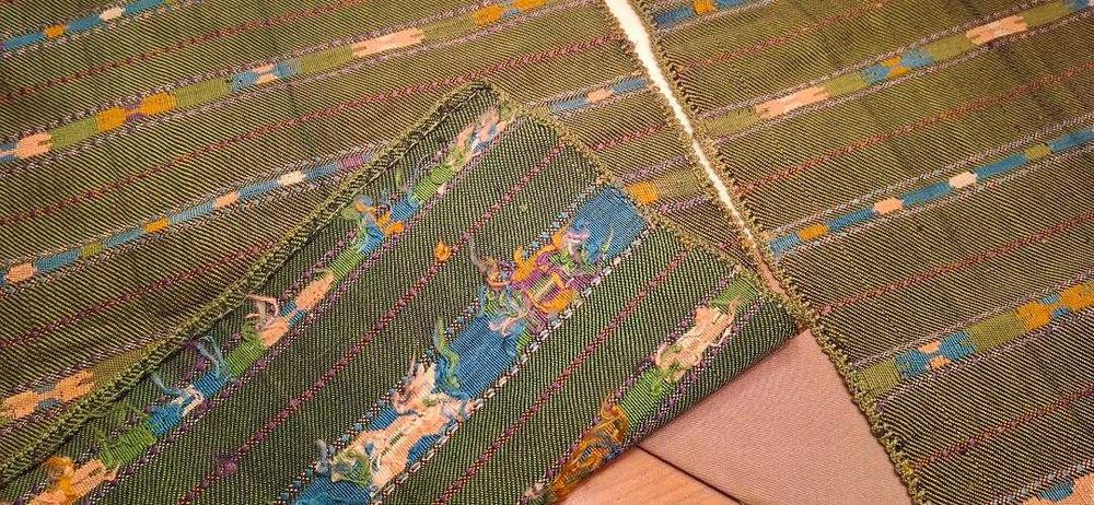 2 fote vechi, opinci fetita, stergare cusute manual