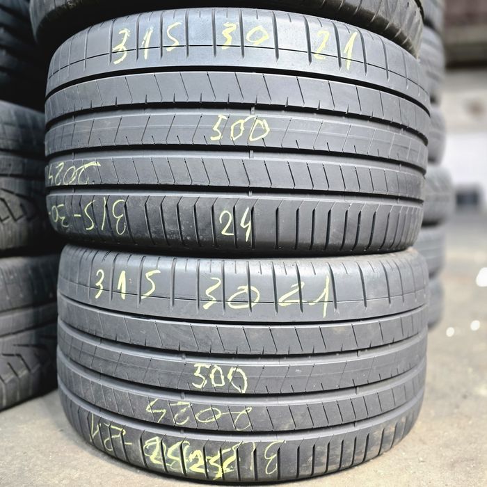 2x 315/30/21 VARA PIRELLI 2024 Stare excelentă
