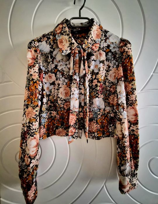 Риза с панделка "ZARA"