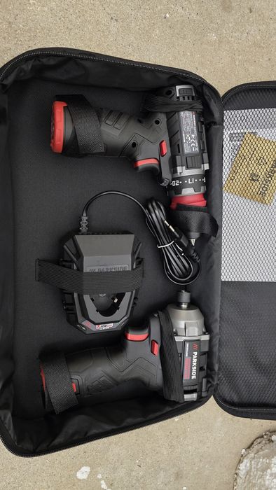 Cheie Antrenor cu clicket Parkside Perf 20V Si Masina Insurubat 12V