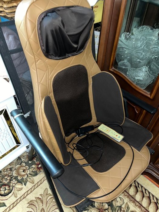 Массажер BIONIC массажер для спины накладка на спинку стула 3D-мас