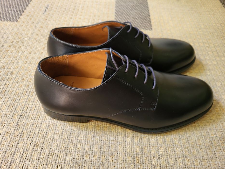 Pantofi negri din piele Brooks Brothers noi măsura 9 1/2 D