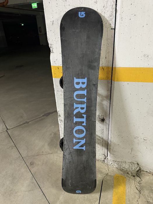 Placa snowboard+Legaturi burton 157
