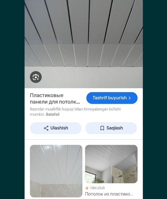 Plastik dekor gipsakardon laminat linolum remont ishlarini qilamiz
