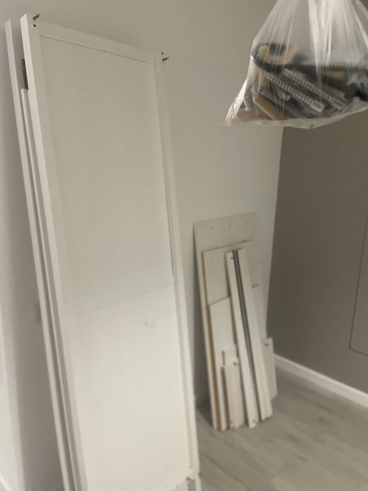 Dulap Alb Glisant Ikea HEMNES