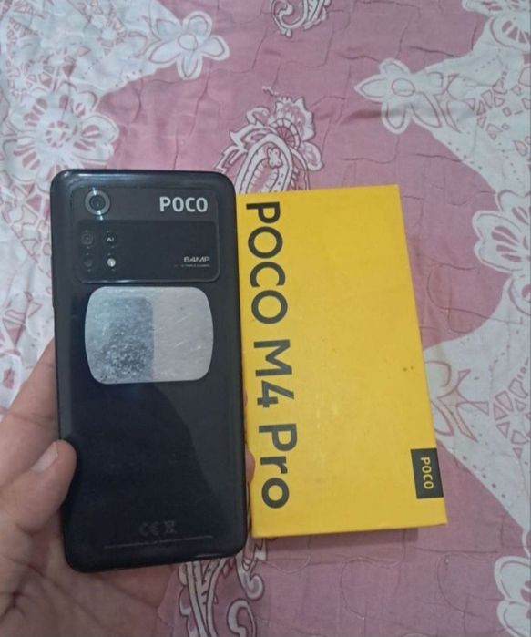 Xiaomi Poco M4 Pro 6+6/128GB Black Igravoy Karobka Holati Yaxshi Zor