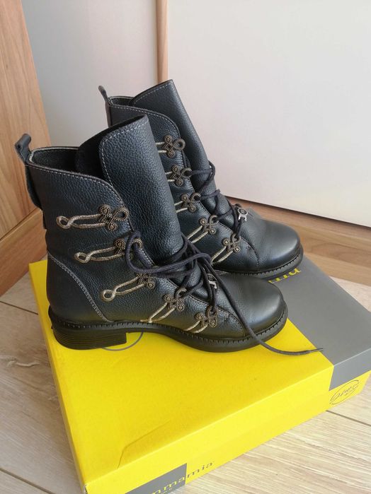 Дамски боти от естествена кожа