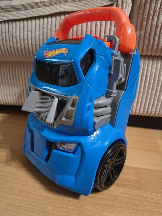 Cutie de Depozitare 2 in 1, Hot Wheels, Launcher and Race,