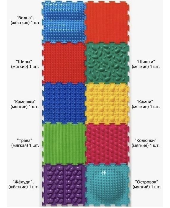 Орто коврик 10 деталей