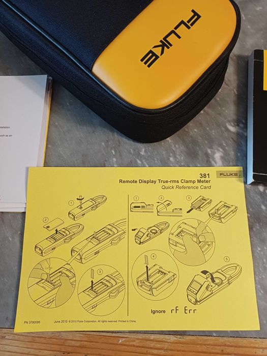Продавам нов неизползван измервателен уред FLUKE 381