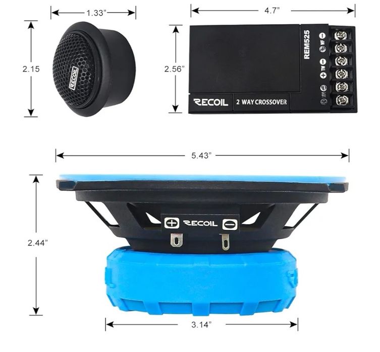 Музика за кола Recol (говорители тонколони hertz pioneer alpine jbl so