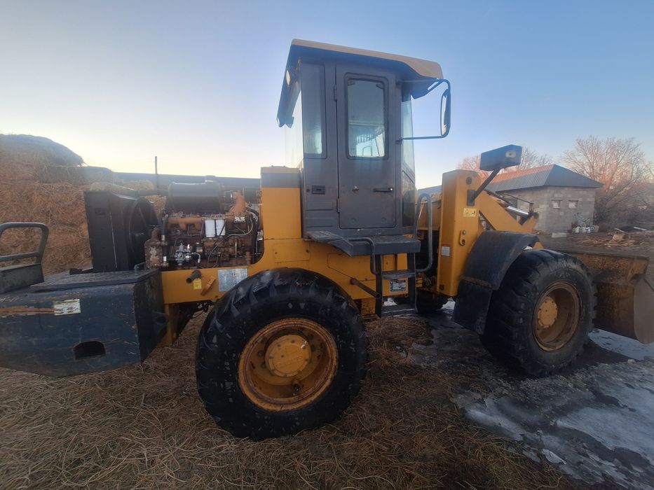 Погрузчик в рабочем состоянии