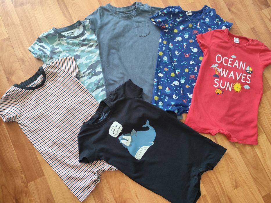 Lot 6 salopete pijama 92 cm