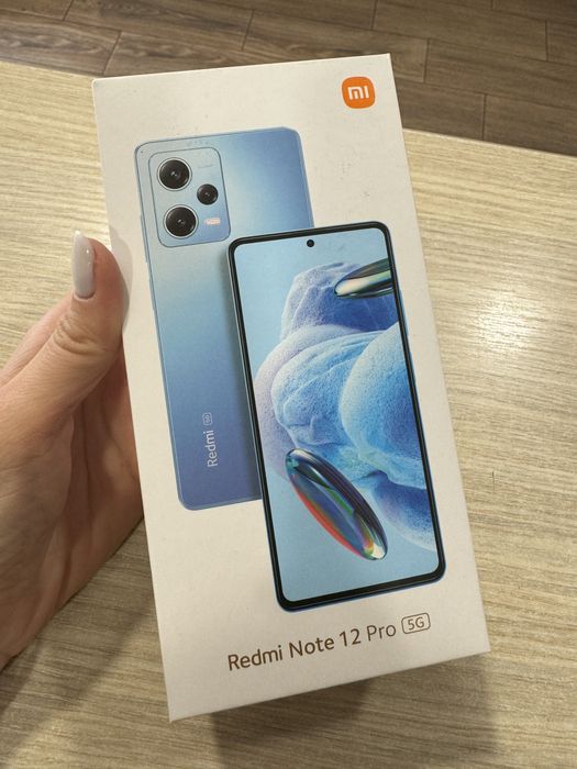 Xiaomi Redmi Note 12 Pro, 128GB, 6GB RAM, 5G, Black, NOU/Sigilat!