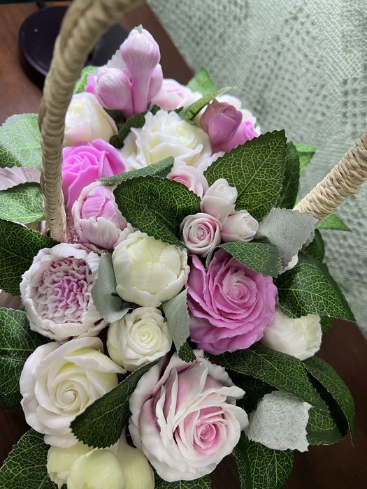 Цветы из мыла ! Отличный подарок по любому поводу!