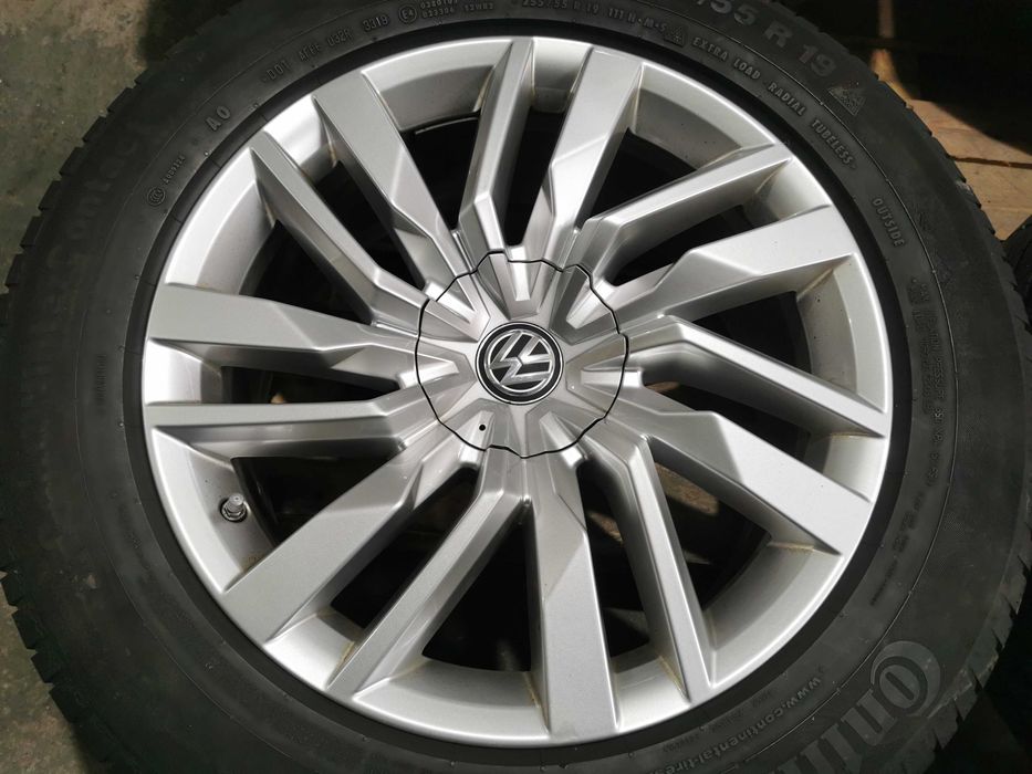 Jante Originale VW Touareg III .R 19 " OSORNO " cu anvelope de iarna